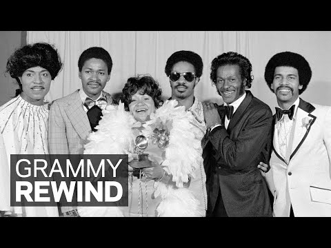 Stevie Wonder Wins His First GRAMMY For "Superstition" In 1974 | GRAMMY Rewind