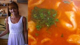 Pyszna i pikantna zupa pomidorowa [KuchniaRenaty]