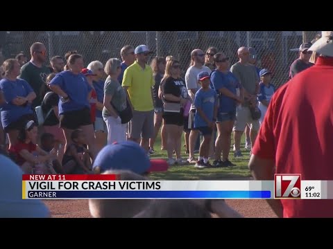 Garner community holds vigil for crash victims