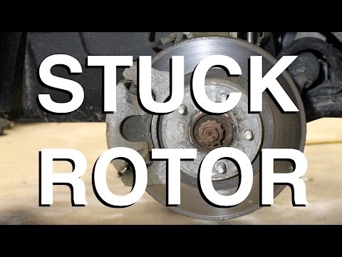 How to Remove a Stuck Brake Rotor Video