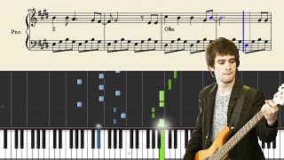 Panic! At The Disco - Memories - Piano Tutorial + Sheets