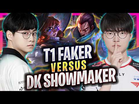 T1 FAKER vs DK SHOWMAKER! - T1 Faker Plays Yasuo Mid vs DK ShowMaker Aurora! | Season 2026