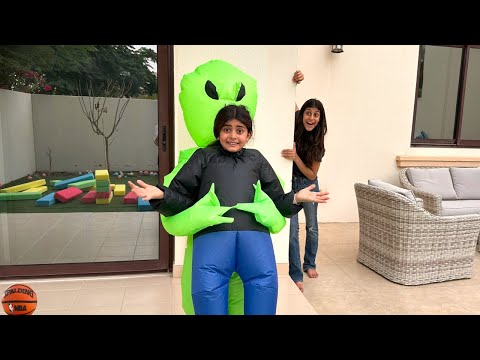 Deema and Sally Play New Year Funny adventure