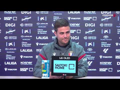 Lisci: “Quiero ver la mejor versión de Osasuna ante el Elche” Lisci: “Quiero ver la mejor versión de Osasuna ante el Elche”
