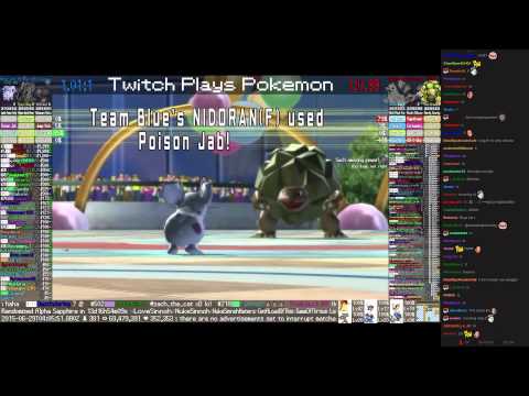 Twitch Plays Pokémon Battle Revolution - Match #17198