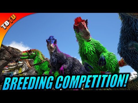 YUTYRANNUS BREEDING COMPETITION AND KAPRO ENCLOSURE! Ark Survival Mutation zoo