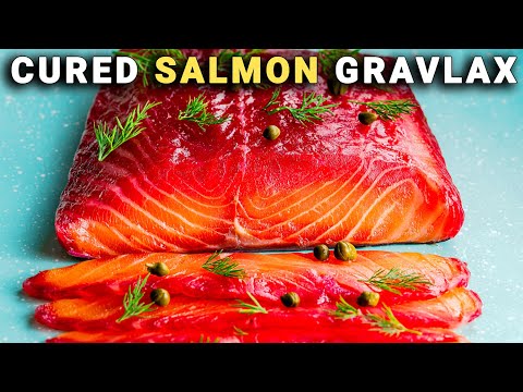 How to Make Salmon Gravlax / Cured Salmon