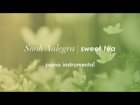 Snoh Aalegra - Sweet Tea | Piano Instrumental (Karaoke & Lyrics)