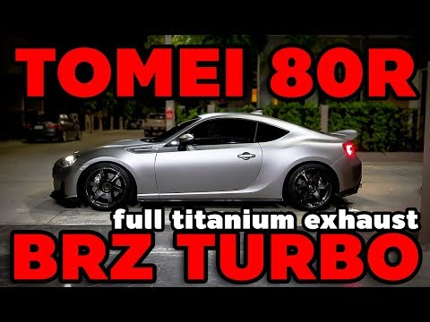 TEZ : Turbo BRZ with Tomei 80R