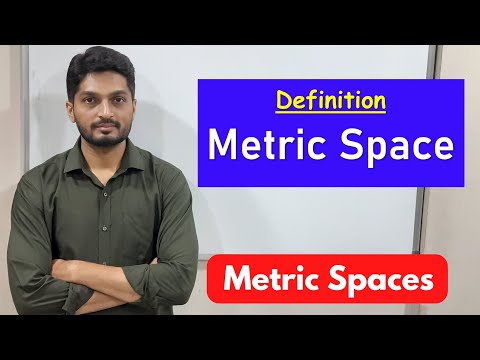 Metric Spaces | Lecture 1 | Definition of Metric Space