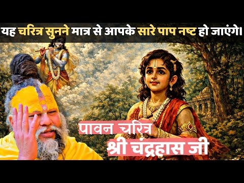 भक्त चरित्र श्री चंद्रहास जी ,जिनको बचपन में ही नारद जी मिलने आए। @BhajanMarg #premanandjipravachan 