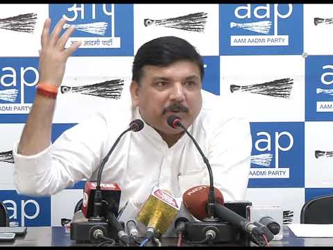 LG and Central Govt Showing the dictatorship says " Rajya Sabha Member Sanjay Singh"