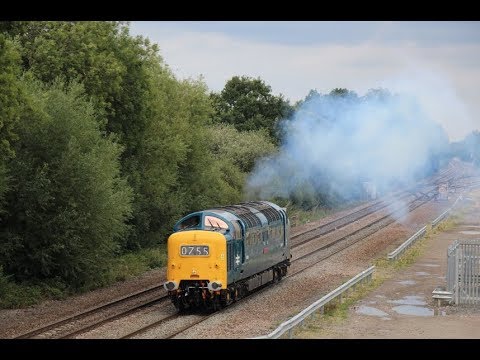 (HD) DPS 55009 (0Z41 Barrow Hill L.I.P. - Burton OT Wetmore Sidings) @ Buckford Lane 23/08/2018
