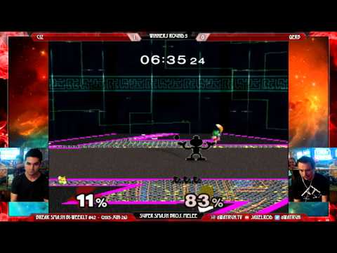 Break Smash #42   SSBM W5   C!Z VS QERB