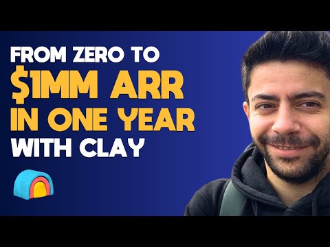 From 0 to $1m ARR in 1 year with my Clay agency