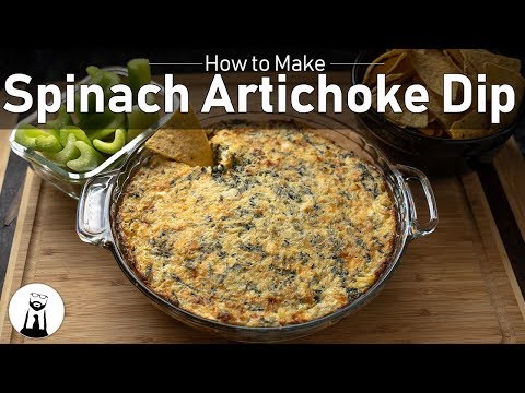 Spinach Artichoke Dip, Low Carb, Keto, Vegetarian | Black Tie Kitchen