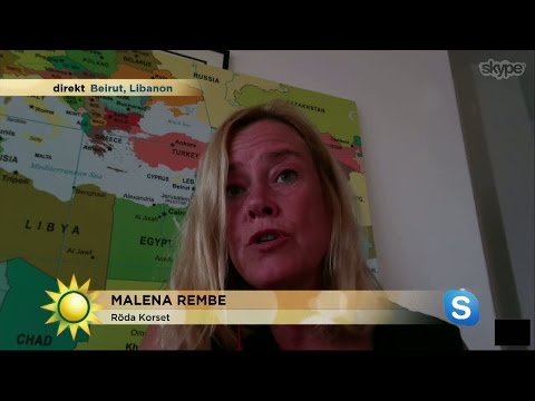 Röda korsets Malena Rembe om kriget Syrien: "Många har tappat hoppet" - Nyhetsmorgon (TV4)