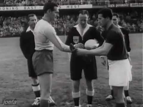 1958 WC G3 R2 Sweden - Hungary (Stockholm, 12.6.1958)