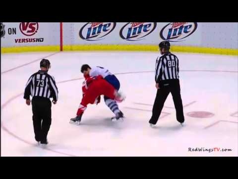 Justin Abdelkader Vs Darryl Boyce 03/26/11