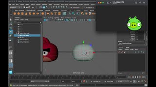 Download lagu Building a Bad Piggy from Angry Birds in Maya Part 1 - Body and Snout mp3