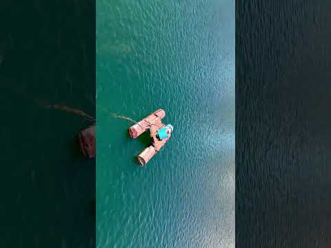 Drone en Nueva Carrara, la cantera en Maldonado