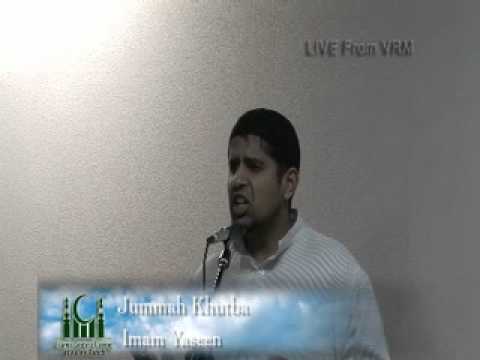 Friday Khutbah (2012-01-13)