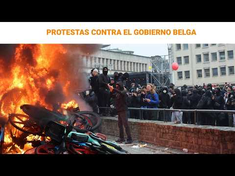🔴DIRECTO | Huelga general en Bruselas con violentas protestas | RTVE Noticias