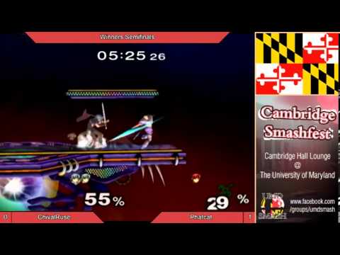 UMD Smashfest 1/31/14 - ChivalRuse vs Phatcat Winners Semis