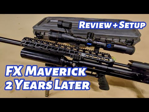 Fx Maverick PCP AirRifle 2 Years Later || Review Upgrades and Setup || Pard Nightstalker 4k