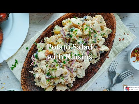 Potato Salad with Raisins (Recipe Video)