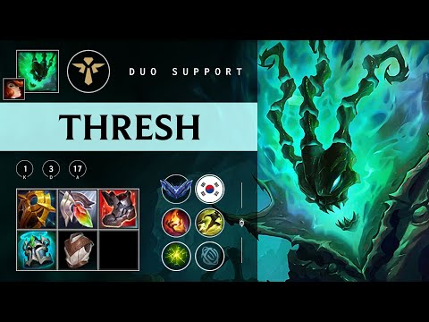 Thresh Support vs Alistar - KR Diamond Patch 25.23