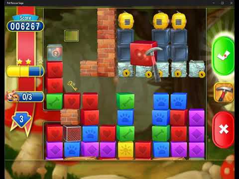 Pet Rescue Saga level 3937 no boosters
