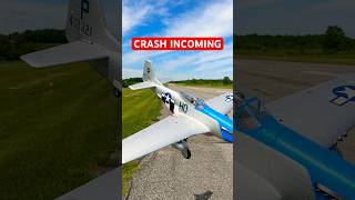 P-51 Crash Incoming! RC Warbird Goes Down - Damage Report! Did It Survive!? #rcplane