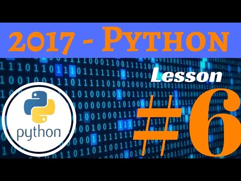 Learn Programming Python Lesson 6