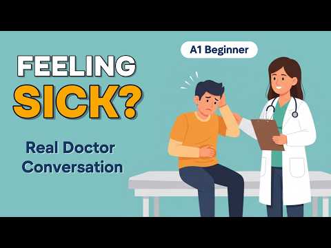 English in Daily Life - Real Doctor Conversation | A1 English | Learn English Podcast