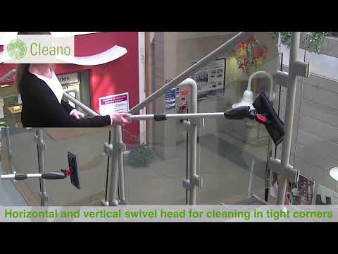 Slide 3 - Cleano Window Cleaning Kit 3 Glass Pads 3m (video)