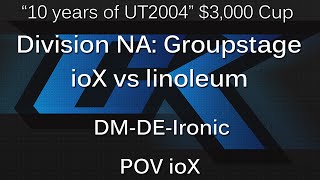 [cK cup #14] ioX vs linoleum - Div NA Groupstage - Ironic POV ioX ~ cluex.org