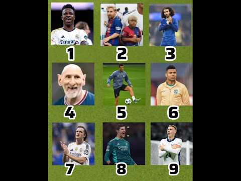 اختار لاعبك المفضل🔥الجزء (28)😉وصلو المقطع 3.000 لايك🤷‍♂️#shorts #rudi_king_of_youtube #shortvideo