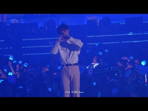180603 워너원 월드투어 [ONE: THE WORLD in Seoul] - 이자리에 (박지훈 Focus) 4K