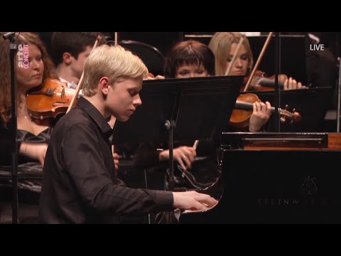 Alexander Malofeev -- E. Grieg. Piano concerto in A minor, Op.16.