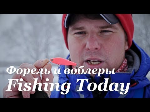 Ловля форели зимой. Рыбалка в Подмосковье. Розыгрыш воблеров - Fishing Today