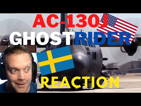A Swede reacts to: the BEAST in the sky! America's New AC 130J Ghostrider