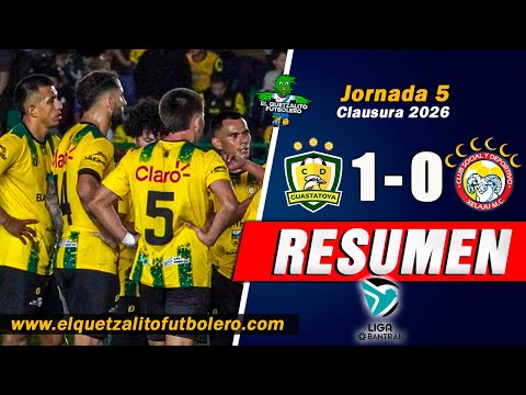VICTORIA PECHO AMARILLO/ Guastatoya 1 vs Xelajú MC 0 / Jornada 5 Clausura 2025