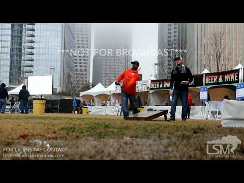 12-01-18 Charlotte, NC - Soggy ACC football championship festivities