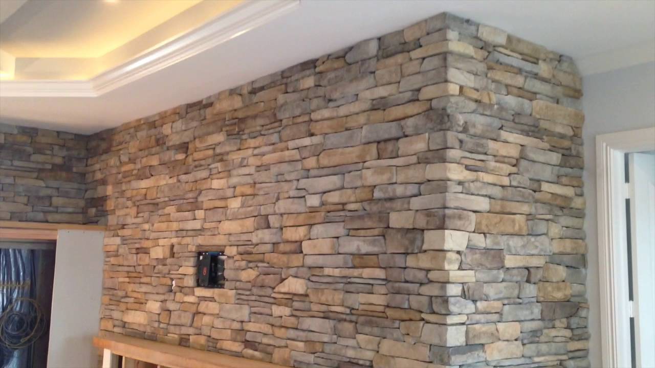 El dorado Rustic Ledgestone Fireplace