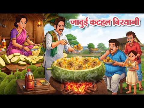 जादुई कटहल बिरयानी | Hindi Kahani | Hindi Cartoon | Moral Stories | Hindi Story | Hindi Kahaniya