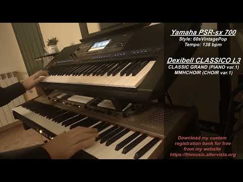 Diana, by Paul Anka - Ferdinando Montecuollo on Yamaha PSR-sx 700 and Dexibell Classico L3