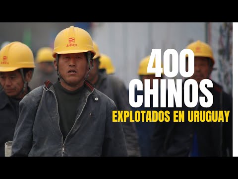 ESCÁNDALO EN URUGUAY: 400 CHINOS EXPLOTADOS EN OBRA DE UTE Y SUNCA