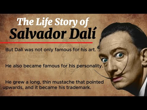 The Life Story of Salvador Dali || Improve Your English Through Story || Level 2 #listeningpractice