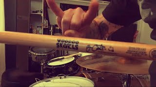 Voodoo Glow Skulls  &quot;Human Pinata&quot; Drum Play Through